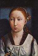 Juan de Flandes Portrait of an Infanta (possibly Catherine of Aragon) oil painting on canvas